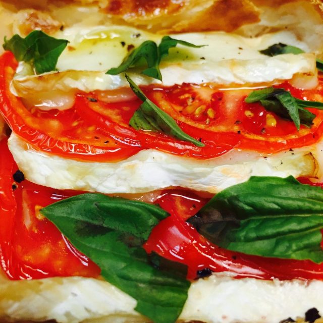 Tomato & Brie Cheese Tartalette