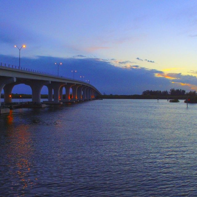 Sunset At The Barber Bridge