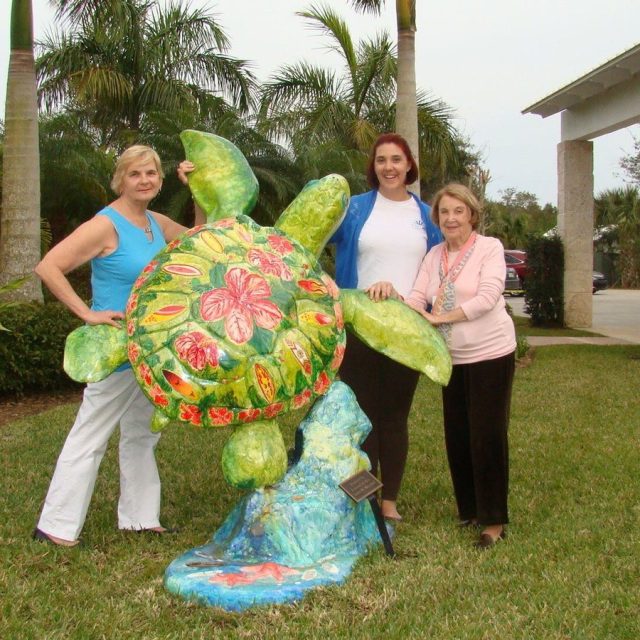 My Mother (left), Me And Marcy (right). Marcy Is A Volunteer And An Incredible W