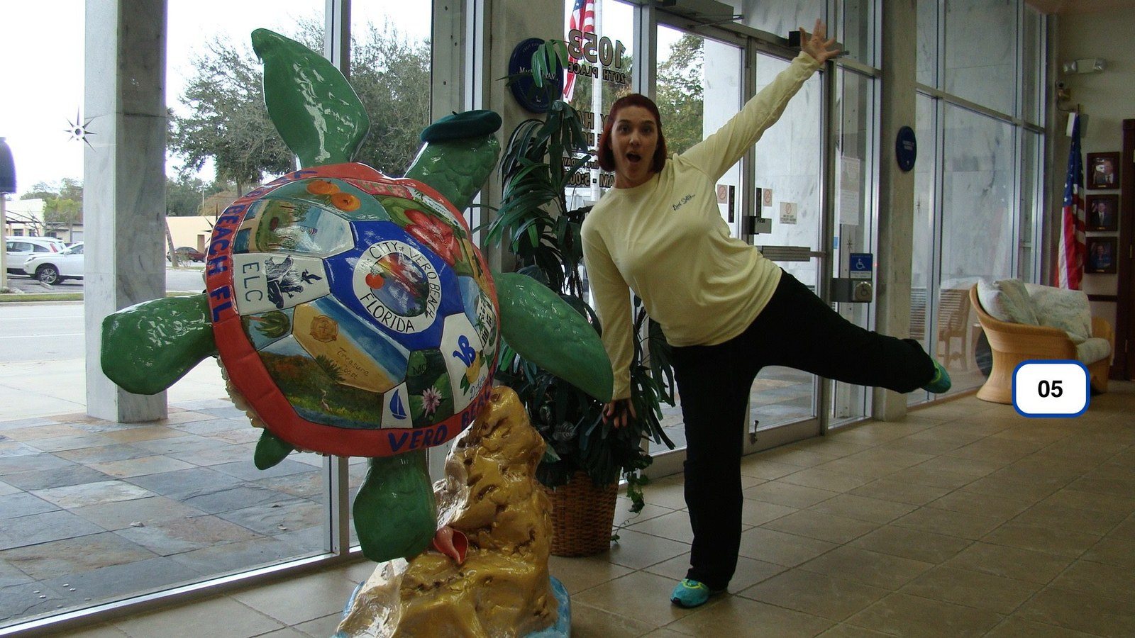 When You Walk Into City Hall, The First Thing You Notice About This Turtle Is It