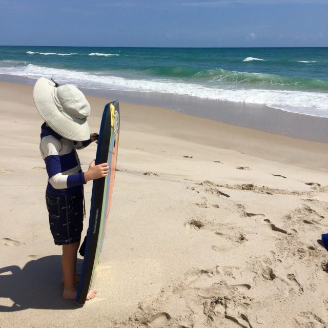 Little Boy And His Board