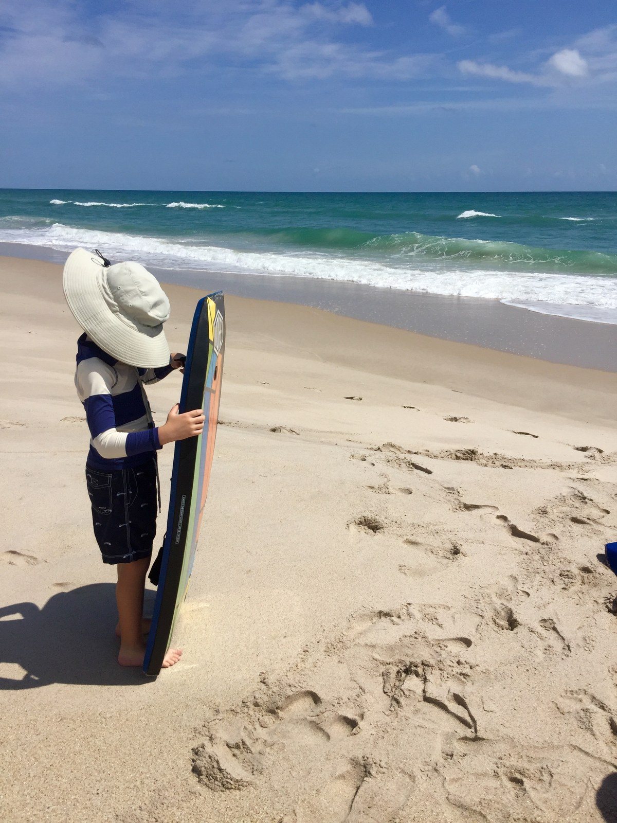 Little Boy And His Board