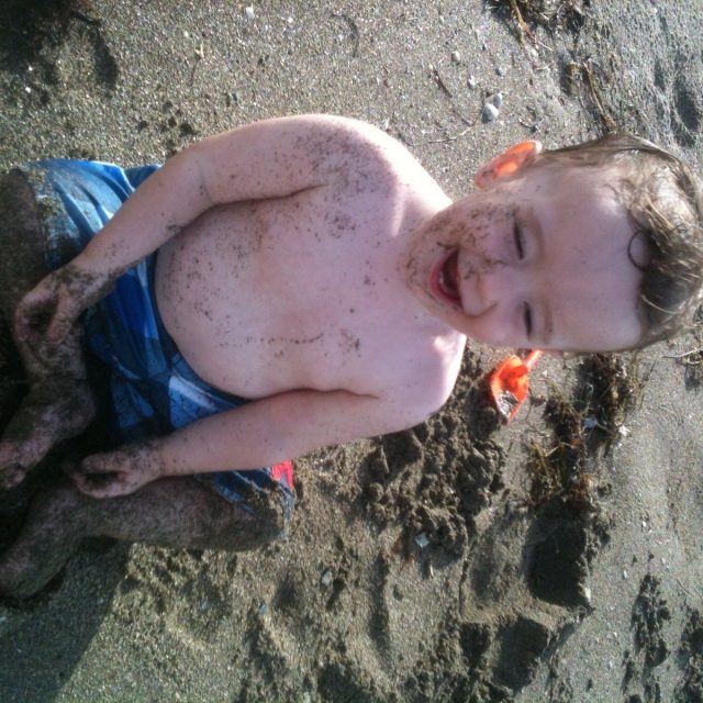 Will Loves The Sand!!!