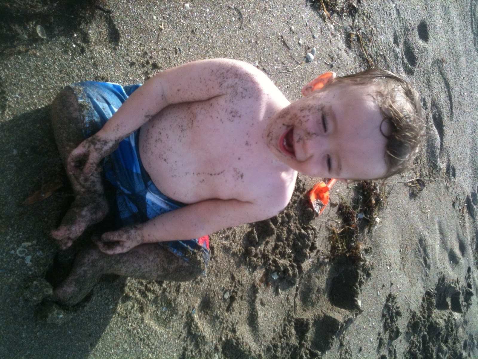 Will Loves The Sand!!!
