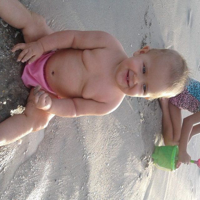 Myas 1st Time At The Beach