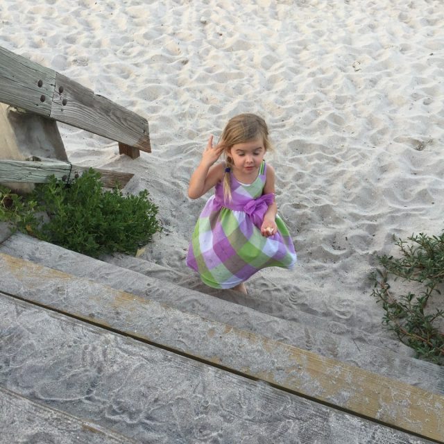 Not Going Too Close To The Water!