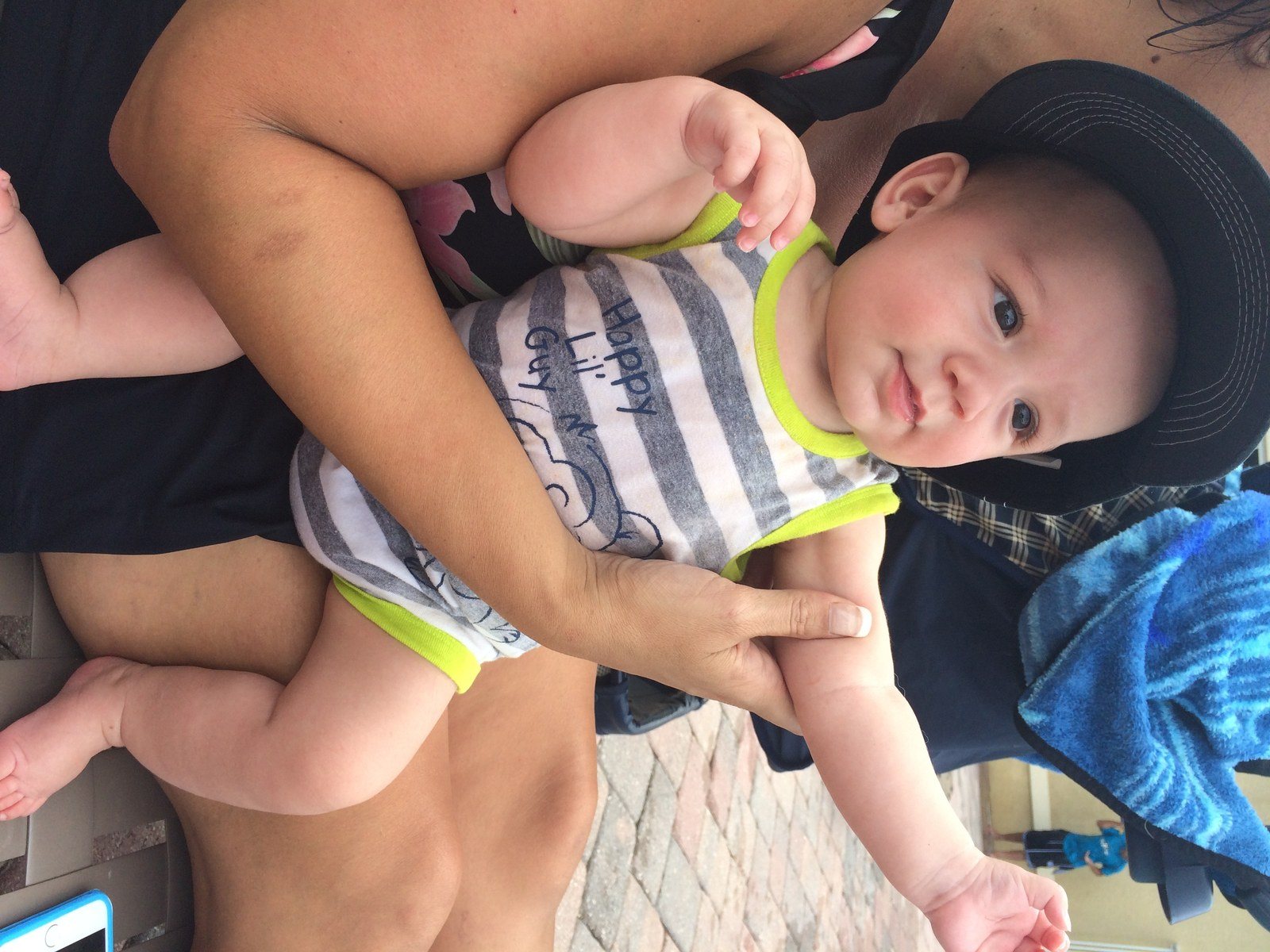 A Day By The Pool With Mommy And Nonna