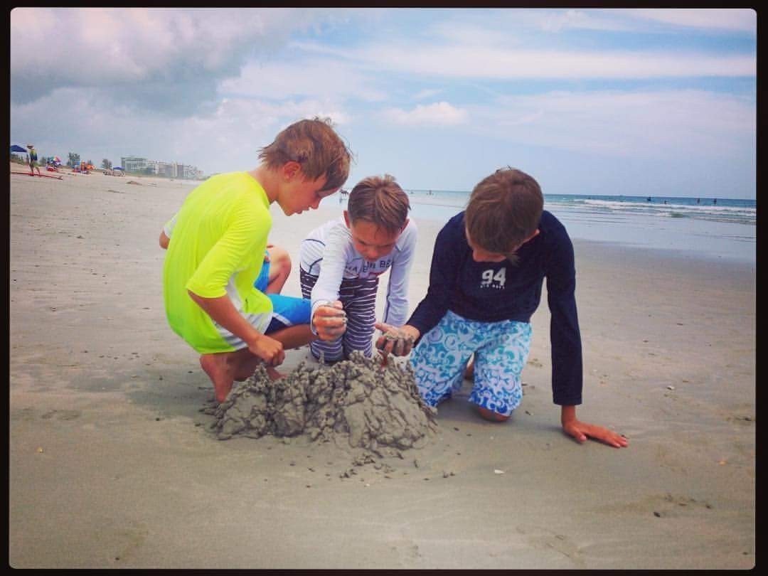 Who Doesn't Love A Good Dribble Castle?