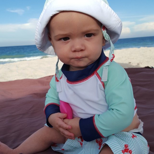 Our Little Beach Baby!