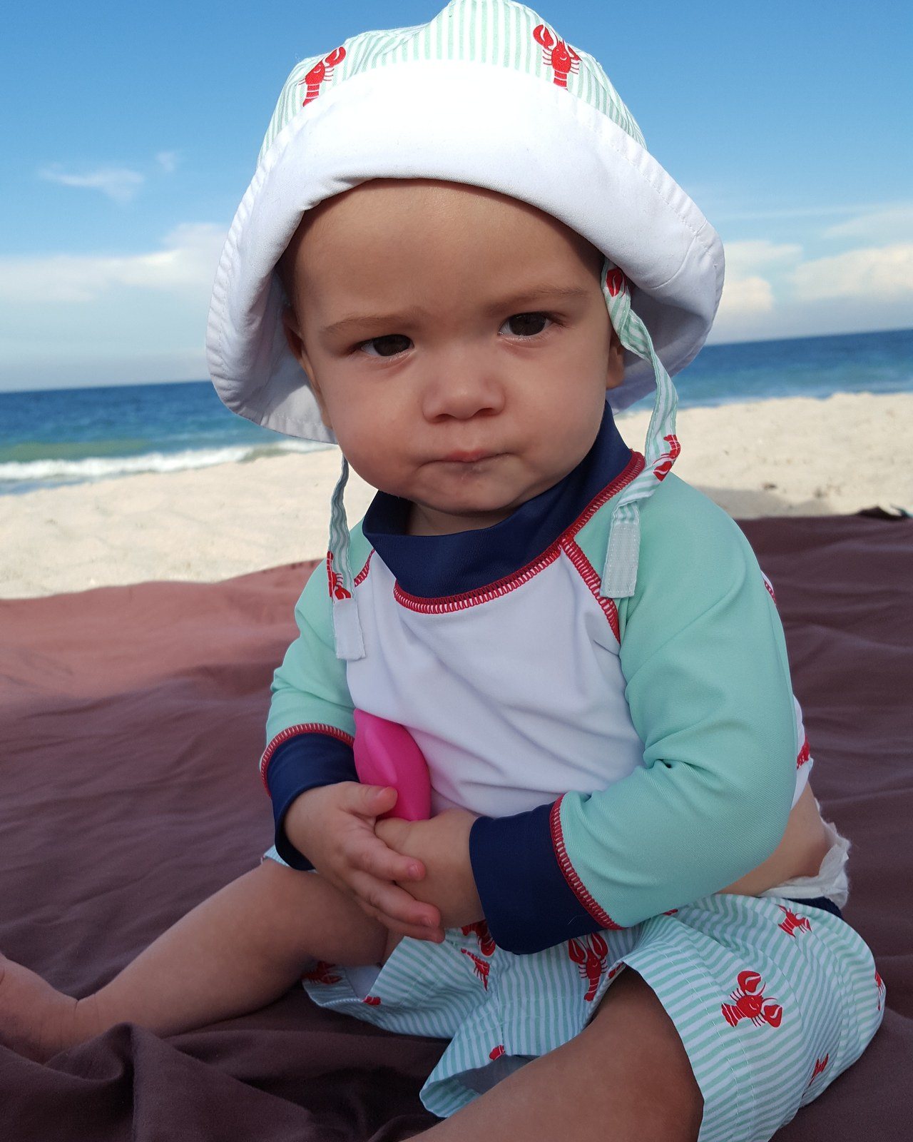 Our Little Beach Baby!
