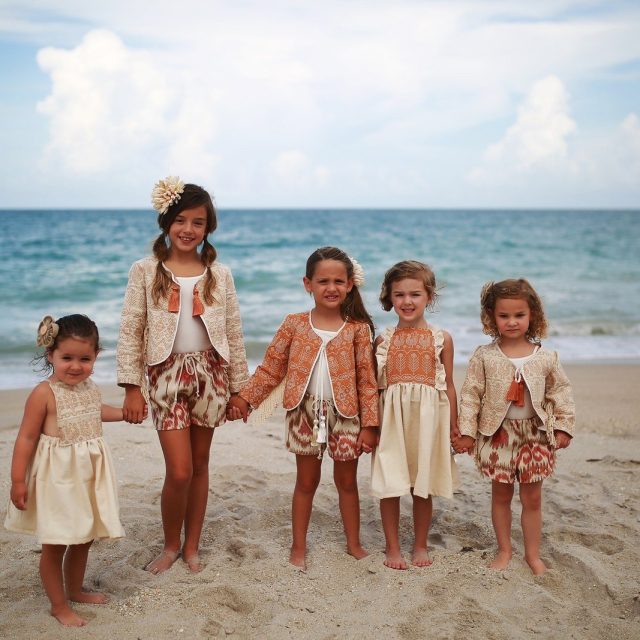 Enjoying The Beach In Magnolia Lake Children's Clothing Fall Line