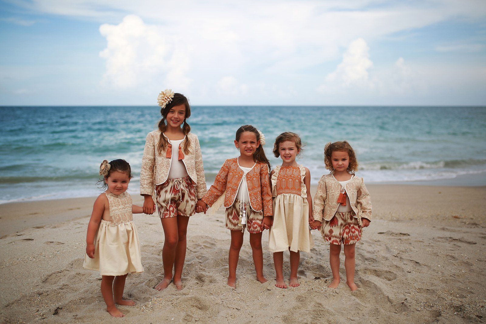 Enjoying The Beach In Magnolia Lake Children's Clothing Fall Line
