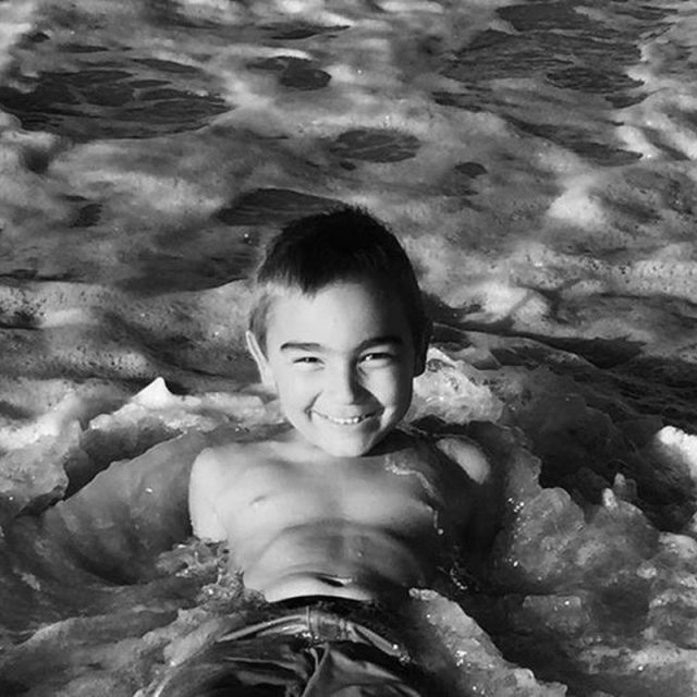 "The Point Of The Beach Is To Get Wet And Have Fun, Not Stay Dry" Cullen Age 6