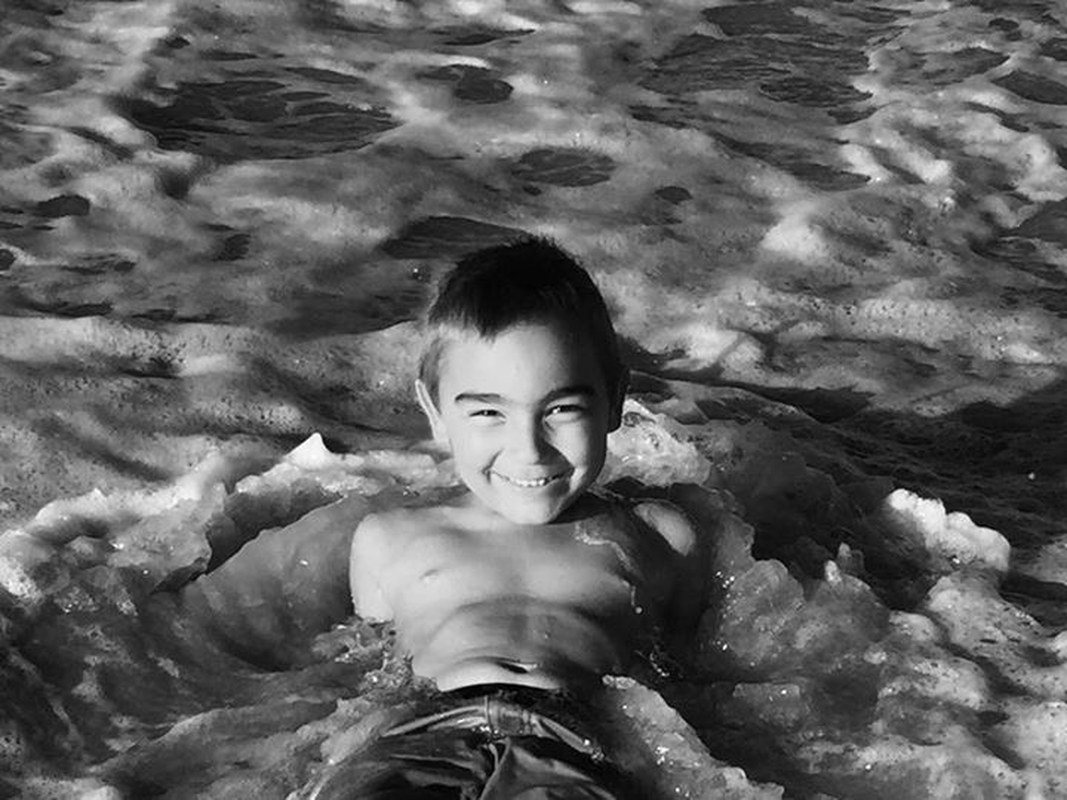 "The Point Of The Beach Is To Get Wet And Have Fun, Not Stay Dry" Cullen Age 6