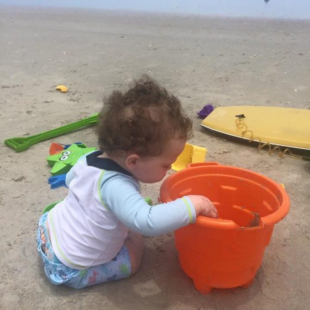 Just A Boy And His Bucket!