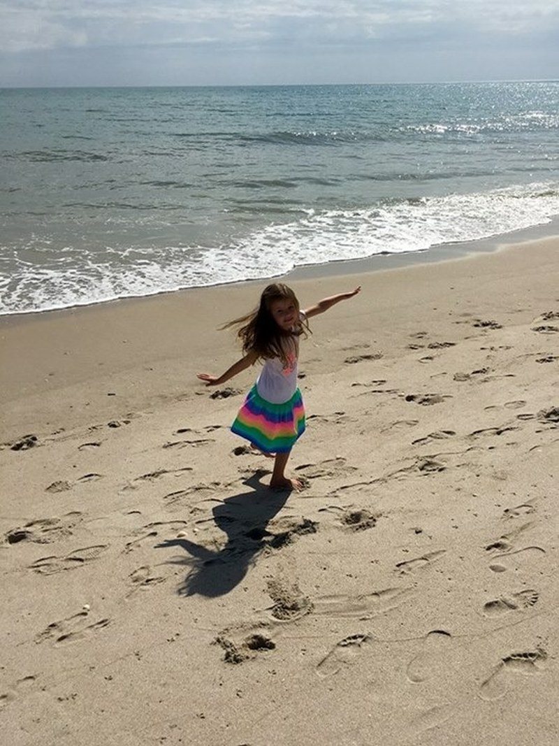 Dancing On The Beach!