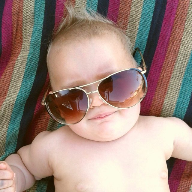 Mya With Her Shades