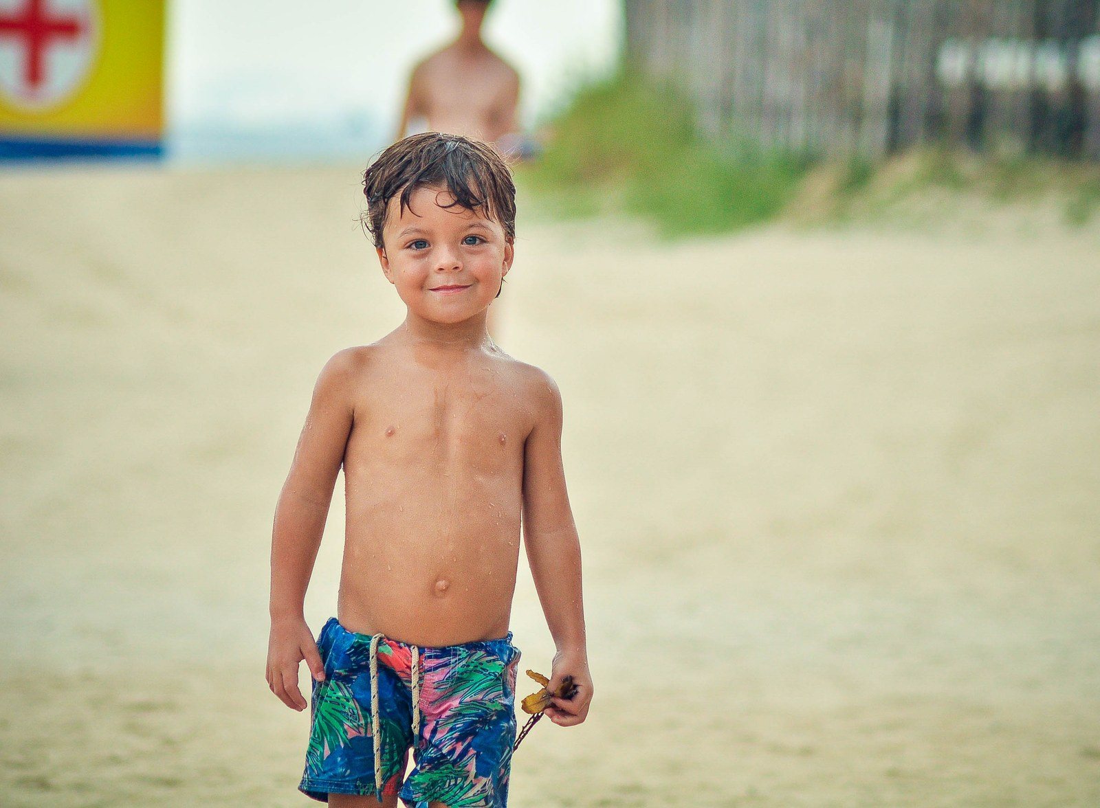 Kid On The Beach
