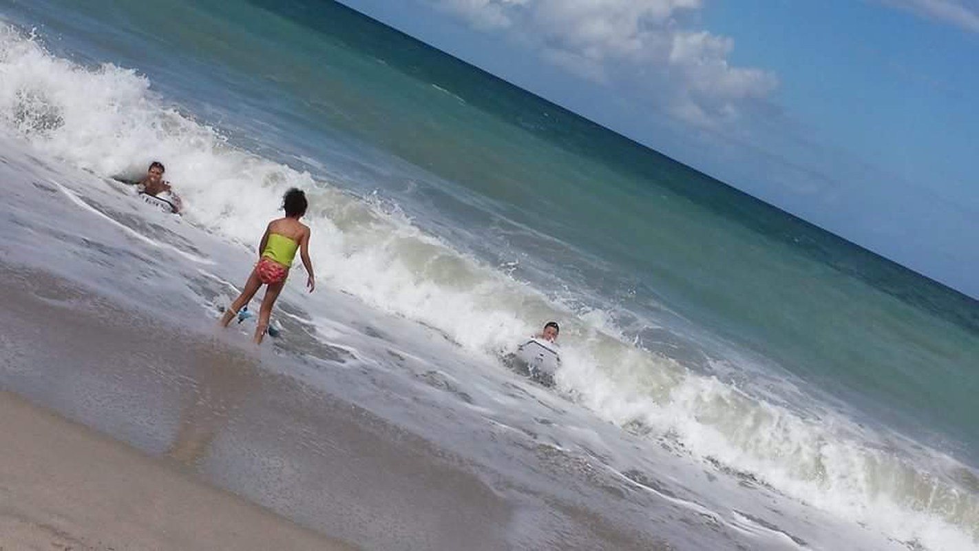 Riding The Waves.
