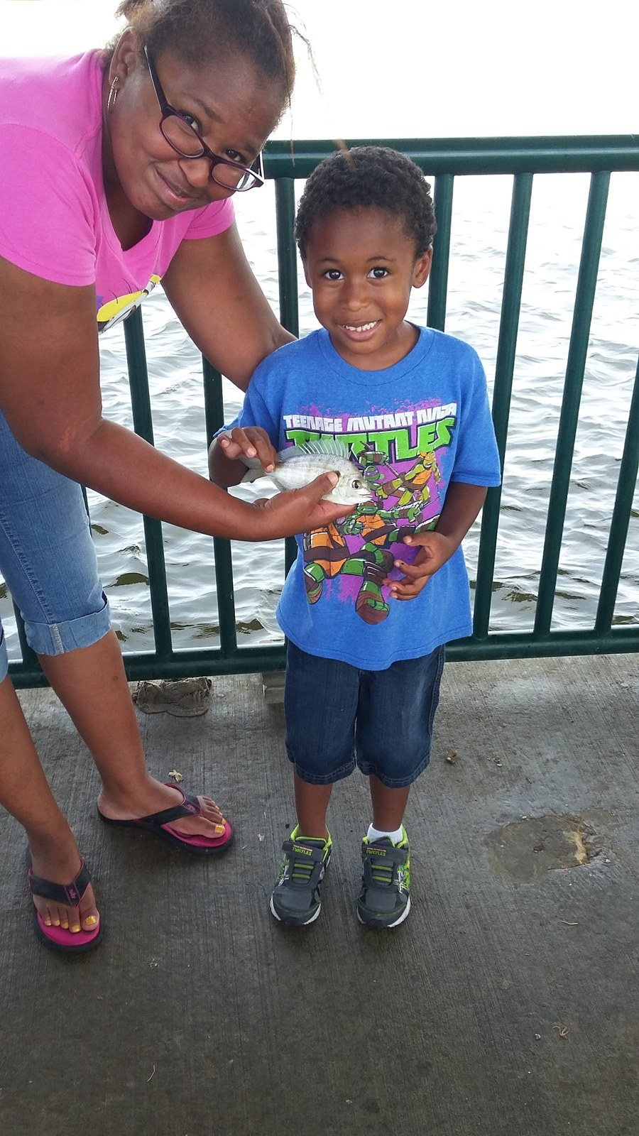 His First Catch