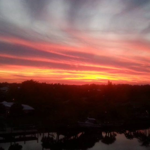 Western Sky At Sunset