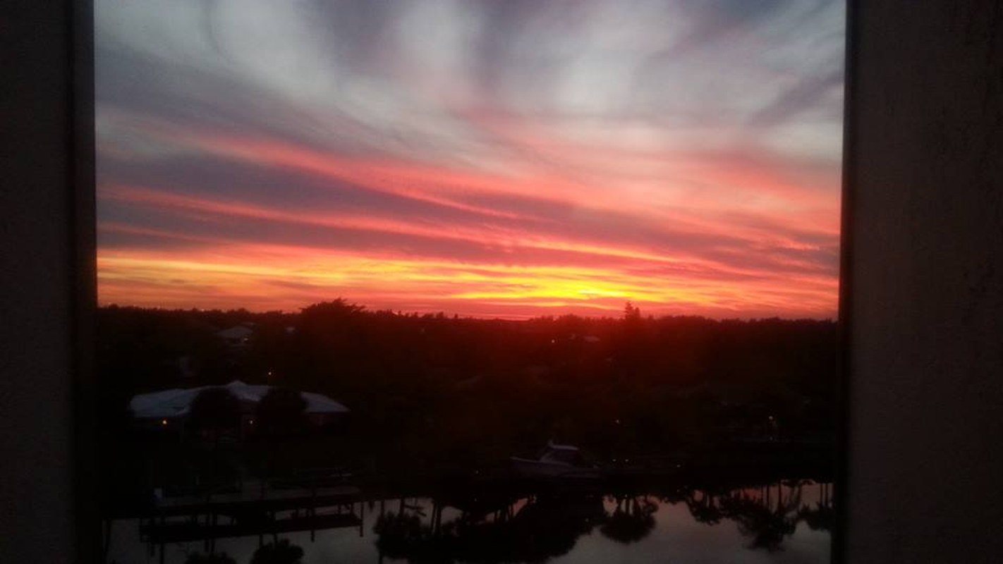 Western Sky At Sunset