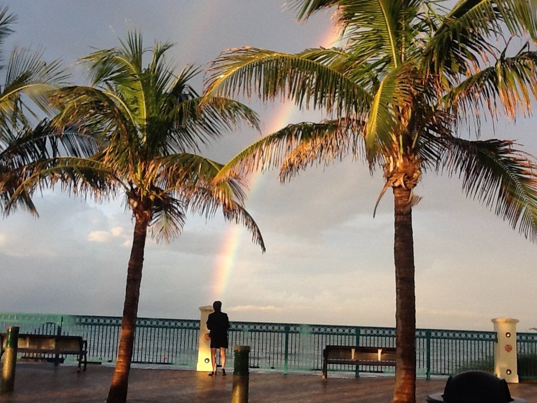 Rainbow Over Vero Beach
