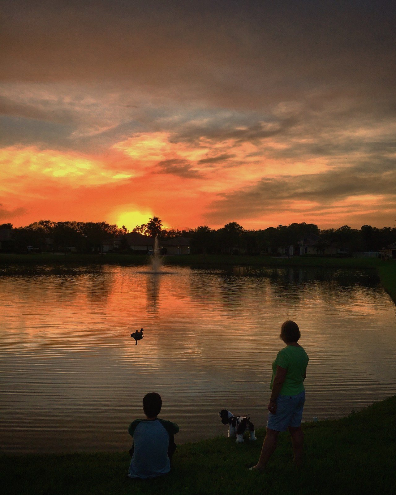 Dramatic Sunset In Vero Beach