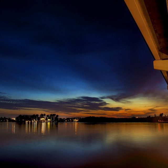 Sunset At Barber Bridge
