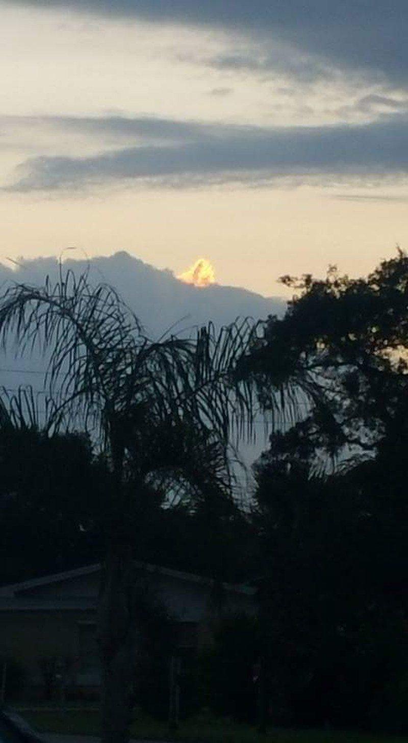 Morning Sun Fire In Sky