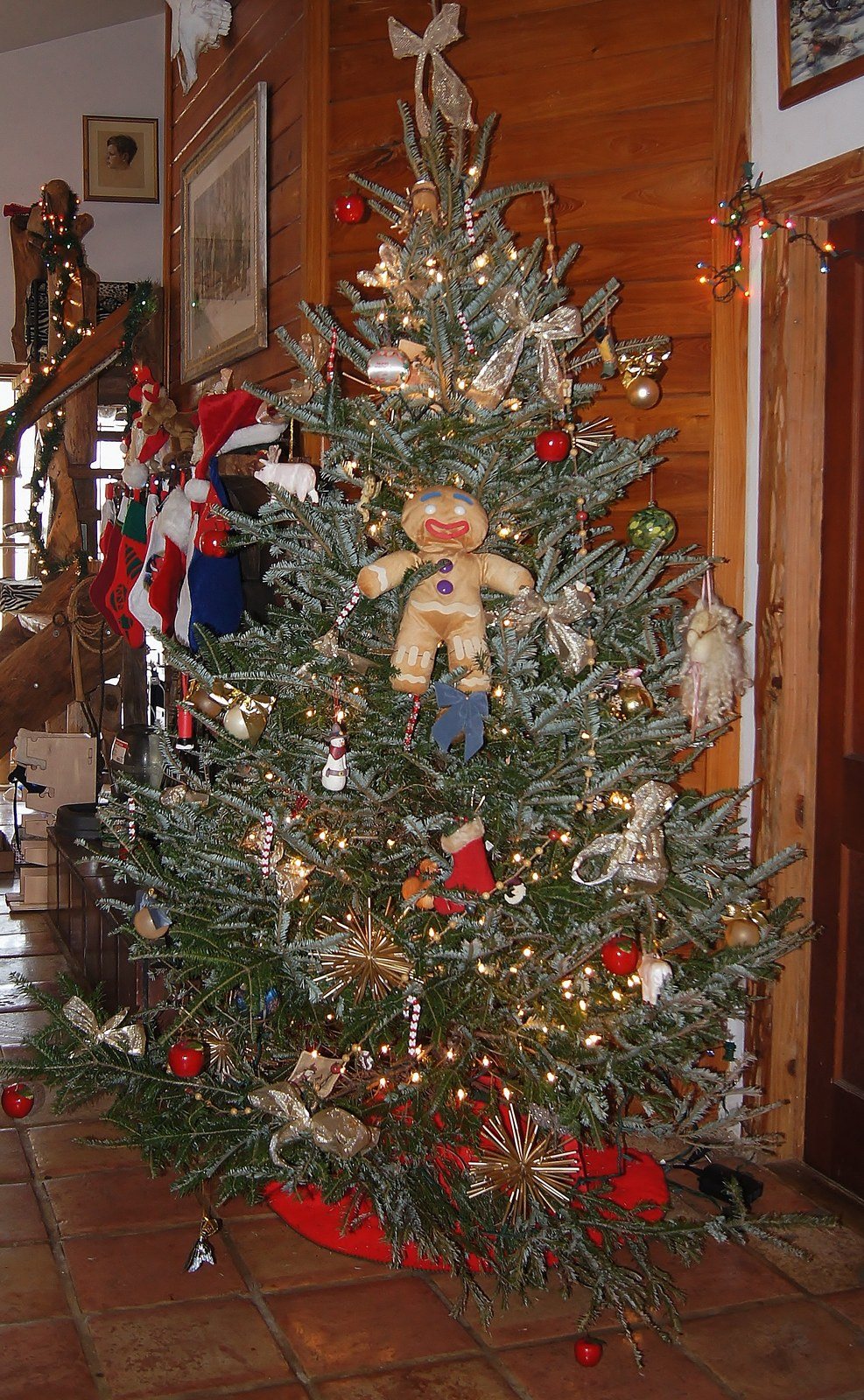 Gingerbread Man Tree