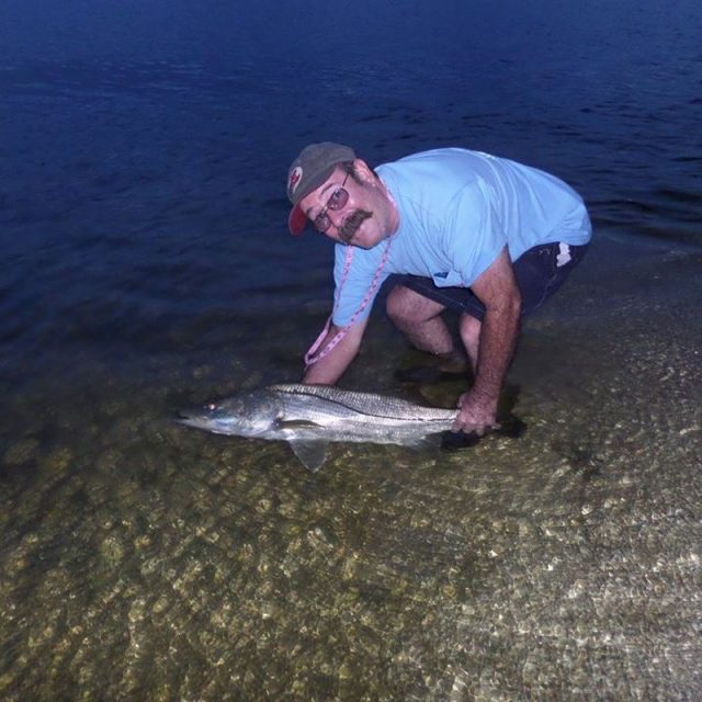 Releasing A 38 1/2 In Snook To Catch Again