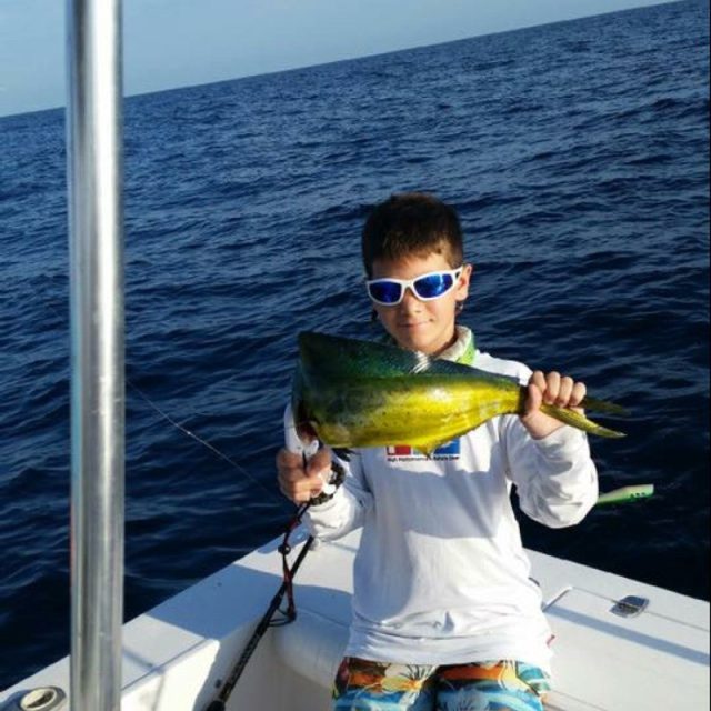 His First Mahi But It Might Be Small But It Counts