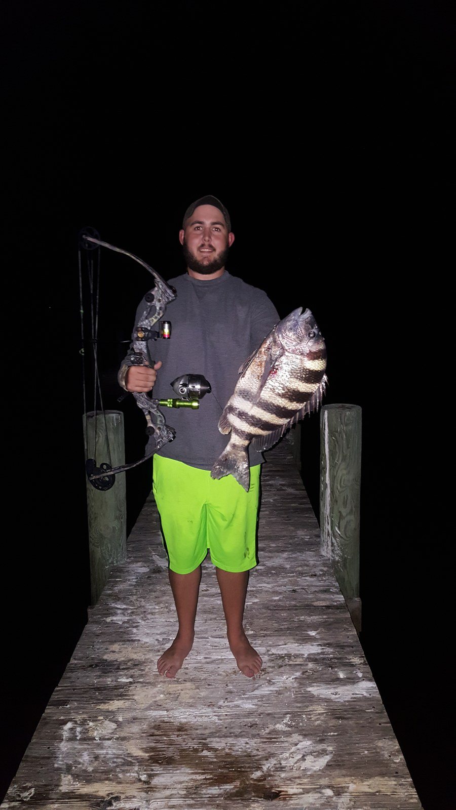 23 Inch Sheepshead Shot With A Bow