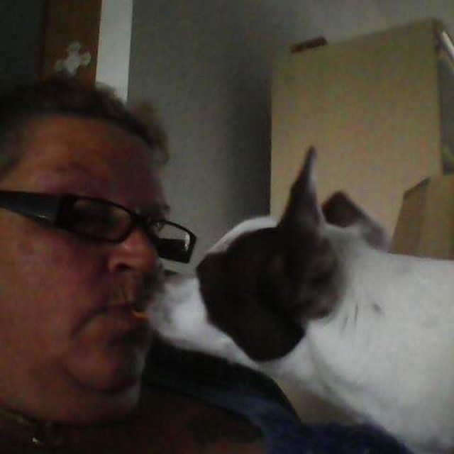 Kissing Mom