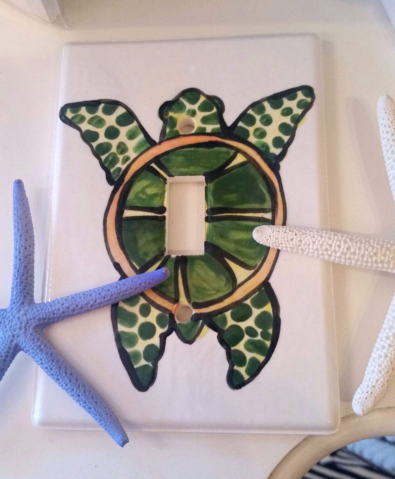 How Cute Is This Handpainted Switch Plate By Megan McCook!