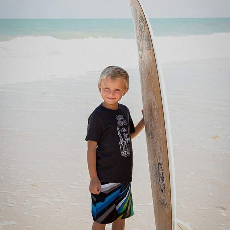MY LIL SURFER BOY!