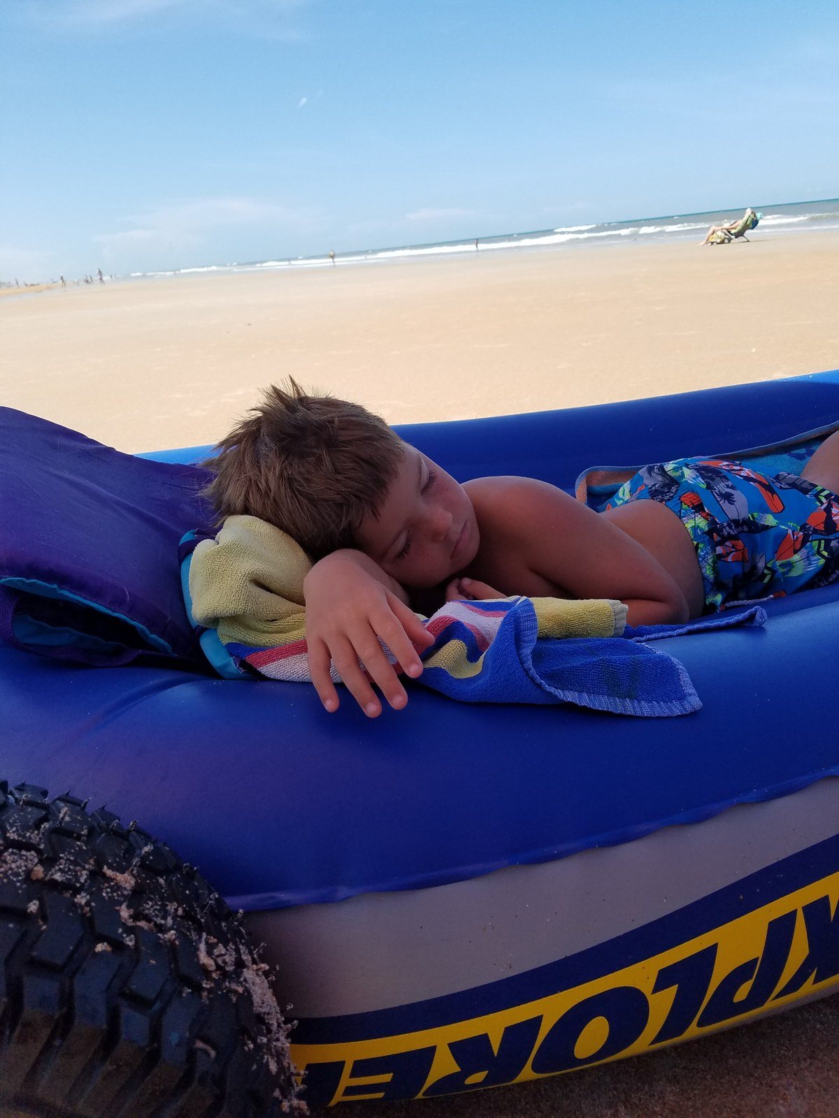 Napping At The Beach