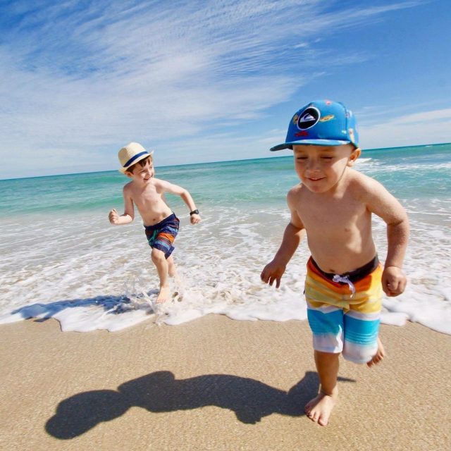 Playing Tag With The Waves