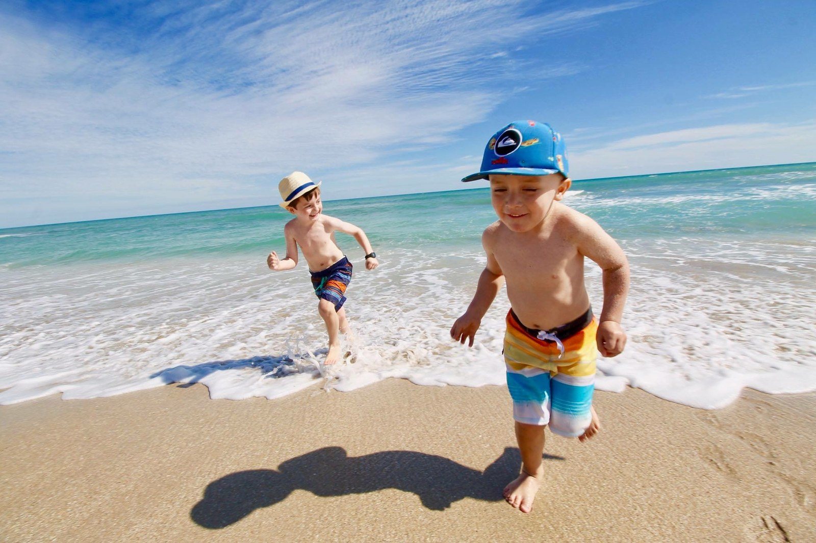 Playing Tag With The Waves