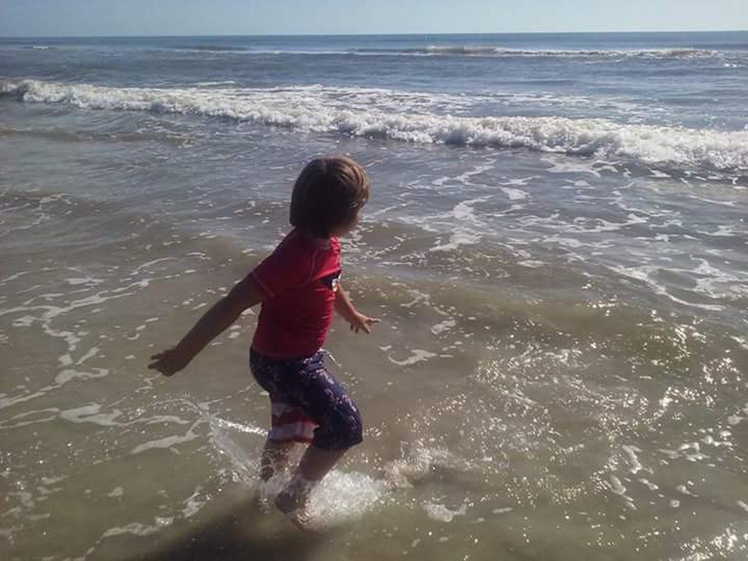 Ian Enjoying The Beach
