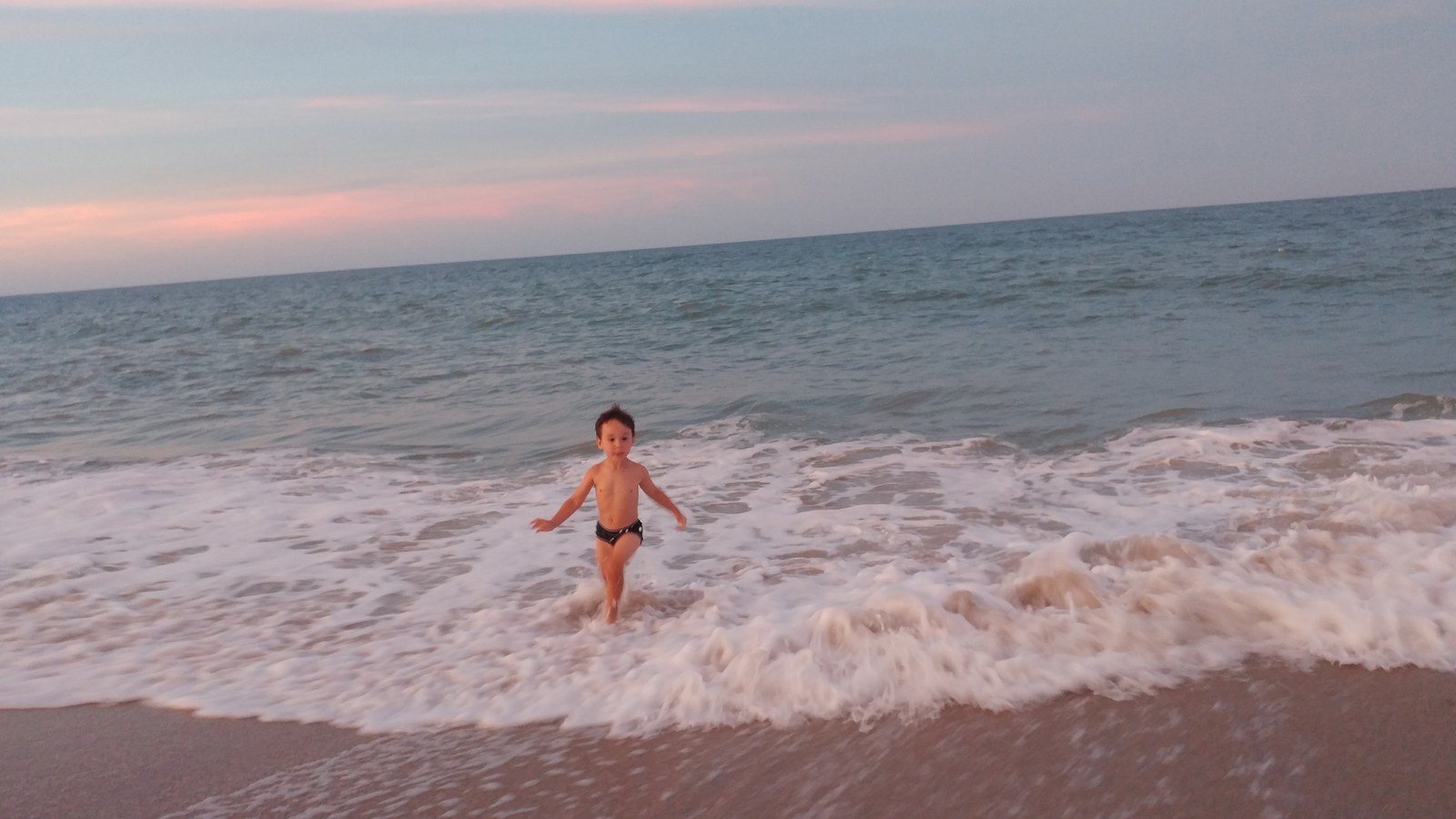 Running In The Waves