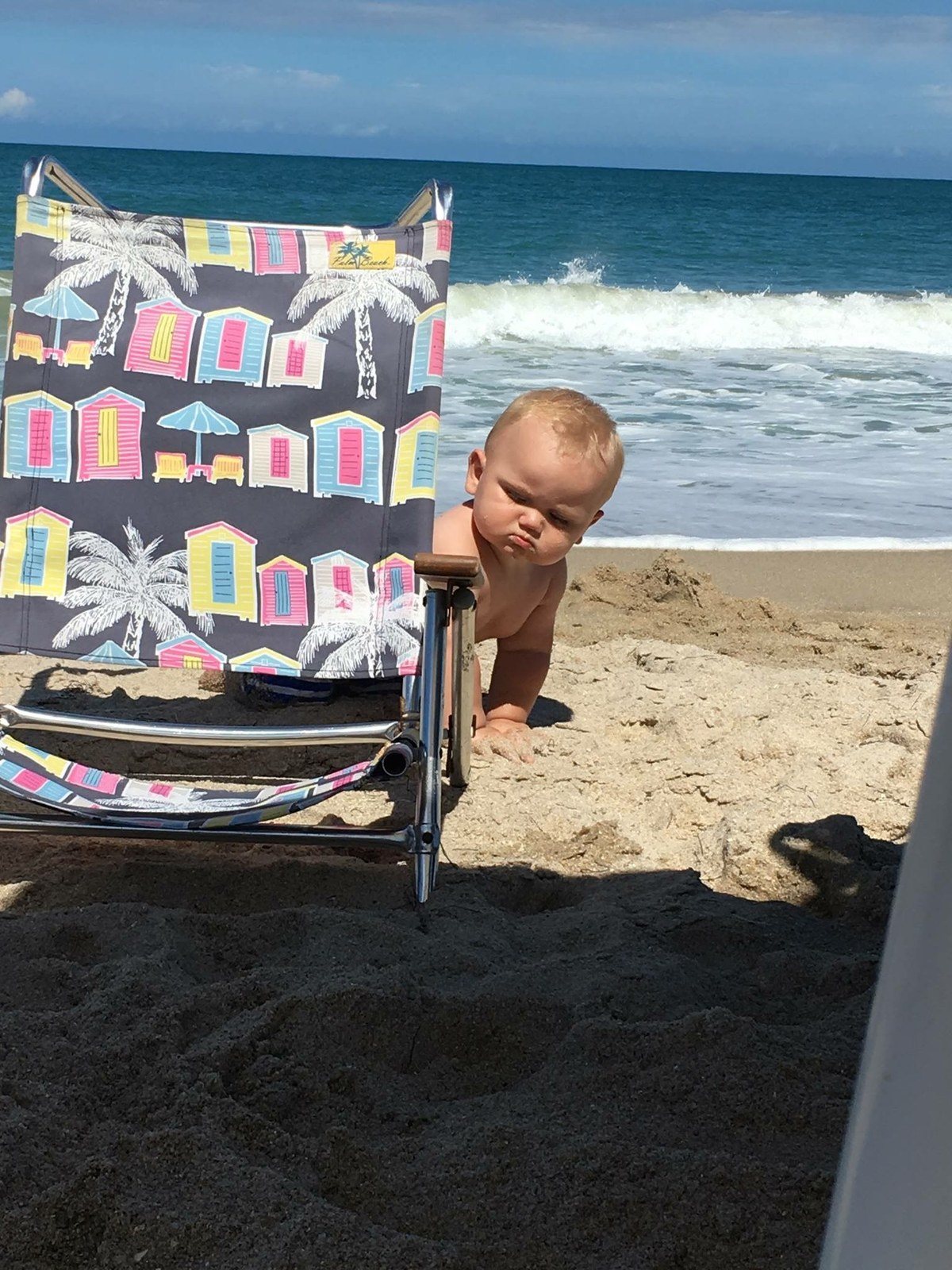 Peek A Boo At The Beach