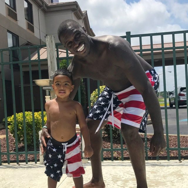 Fourth Of July In The Pool