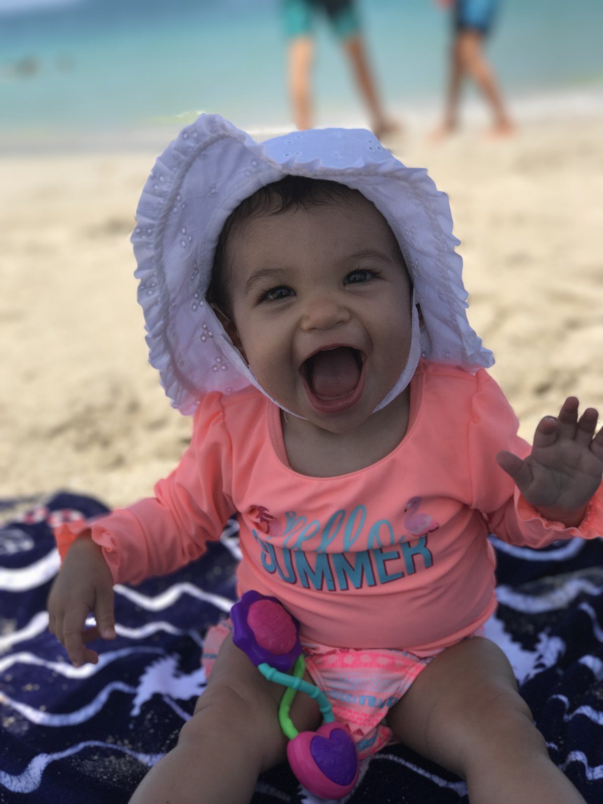 First Beach Day!