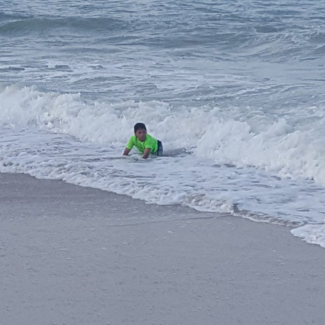 Body Surfing Bro!