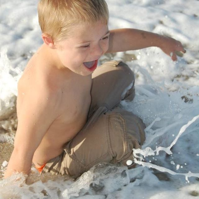 Happy In The Water