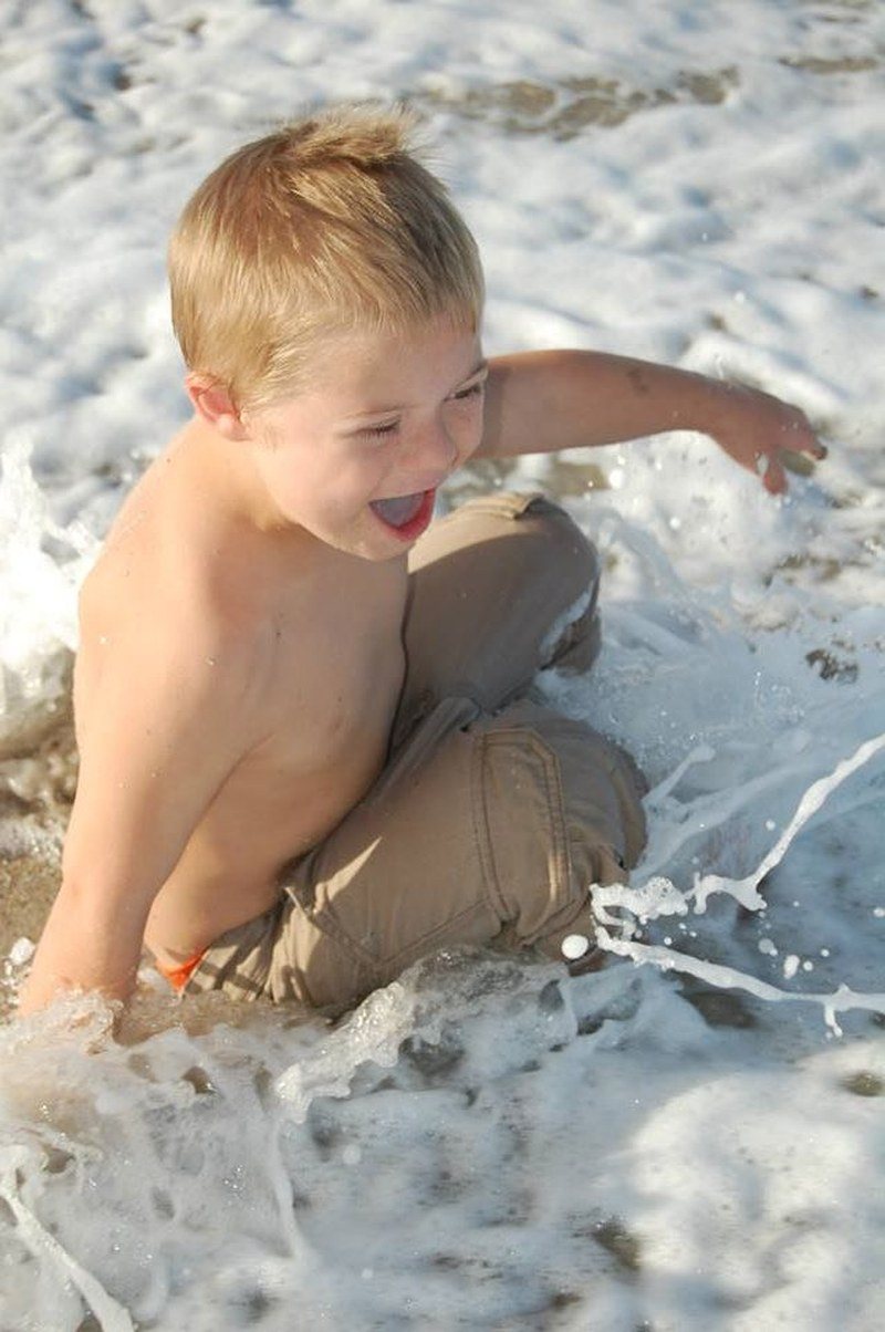 Happy In The Water