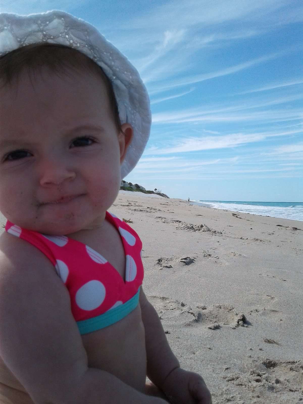 1st Time @ The Beach 😍