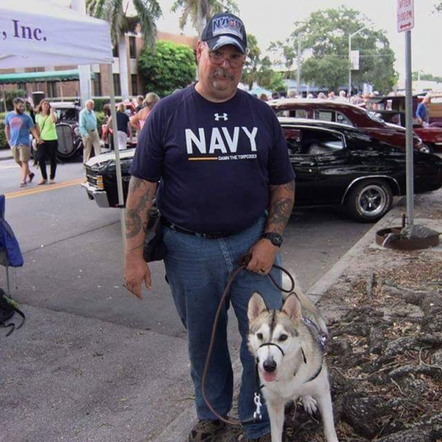Freyja And Myself Working At Friday Fest At The Dog's For Life Tent.